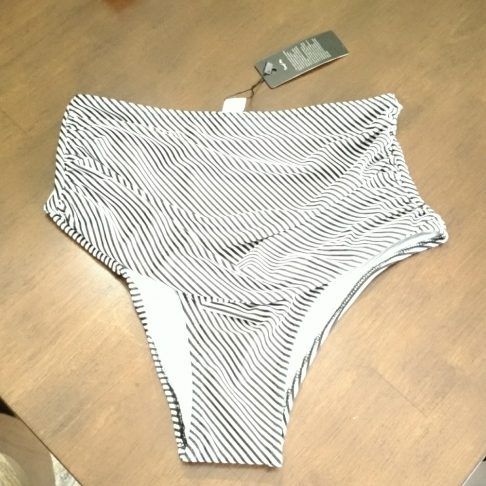Never Worn high-waisted swimsuit bottom